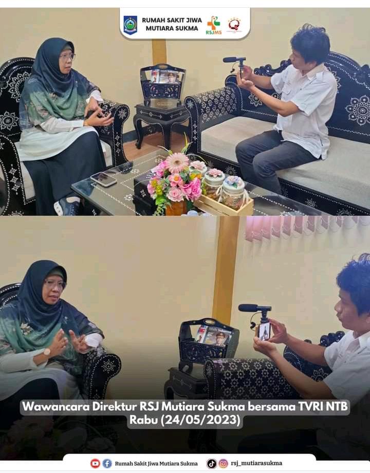 WAWANCARA DIREKTUR RSJ MUTIARA SUKMA BERSAMA TVRI NTB